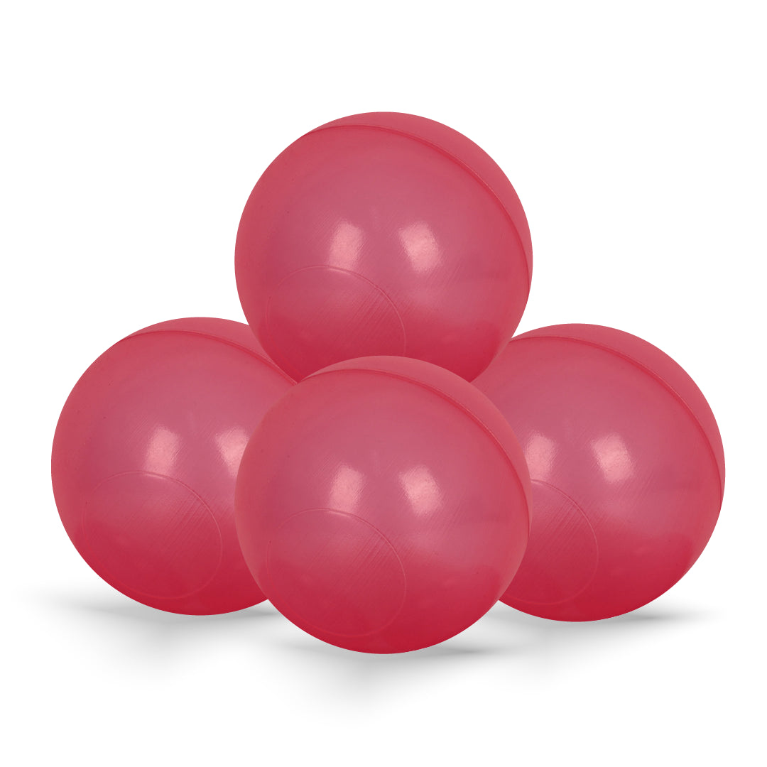 7CM x 500PCS Commercial Soft Play Ball For Ball Pit Pink IQPARK
