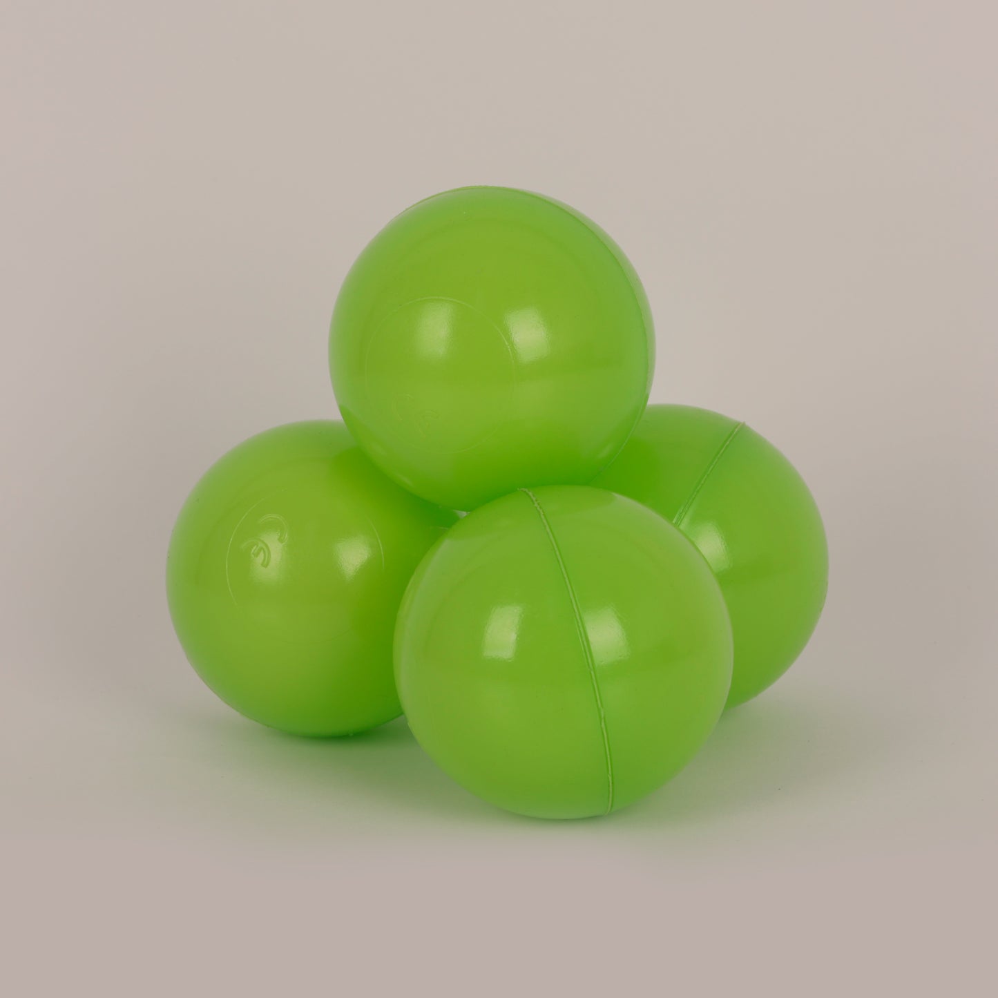 7CM x 500PCS Commercial Soft Play Ball For Ball Pit - Green