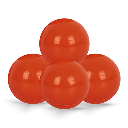 7CM x 500PCS Commercial Soft Play Ball For Ball Pit - Orange