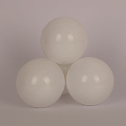 7CM x 500PCS Commercial Soft Play Ball For Ball Pit - Milk White