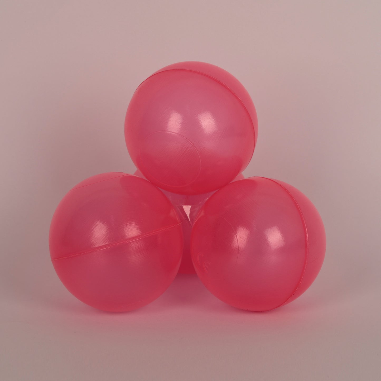 7CM x 500PCS Commercial Soft Play Ball For Ball Pit - Pink