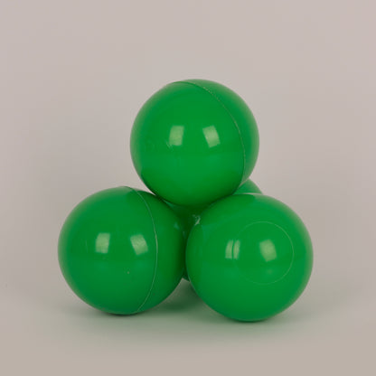 7CM x 500PCS Commercial Soft Play Ball For Ball Pit - Dark Green