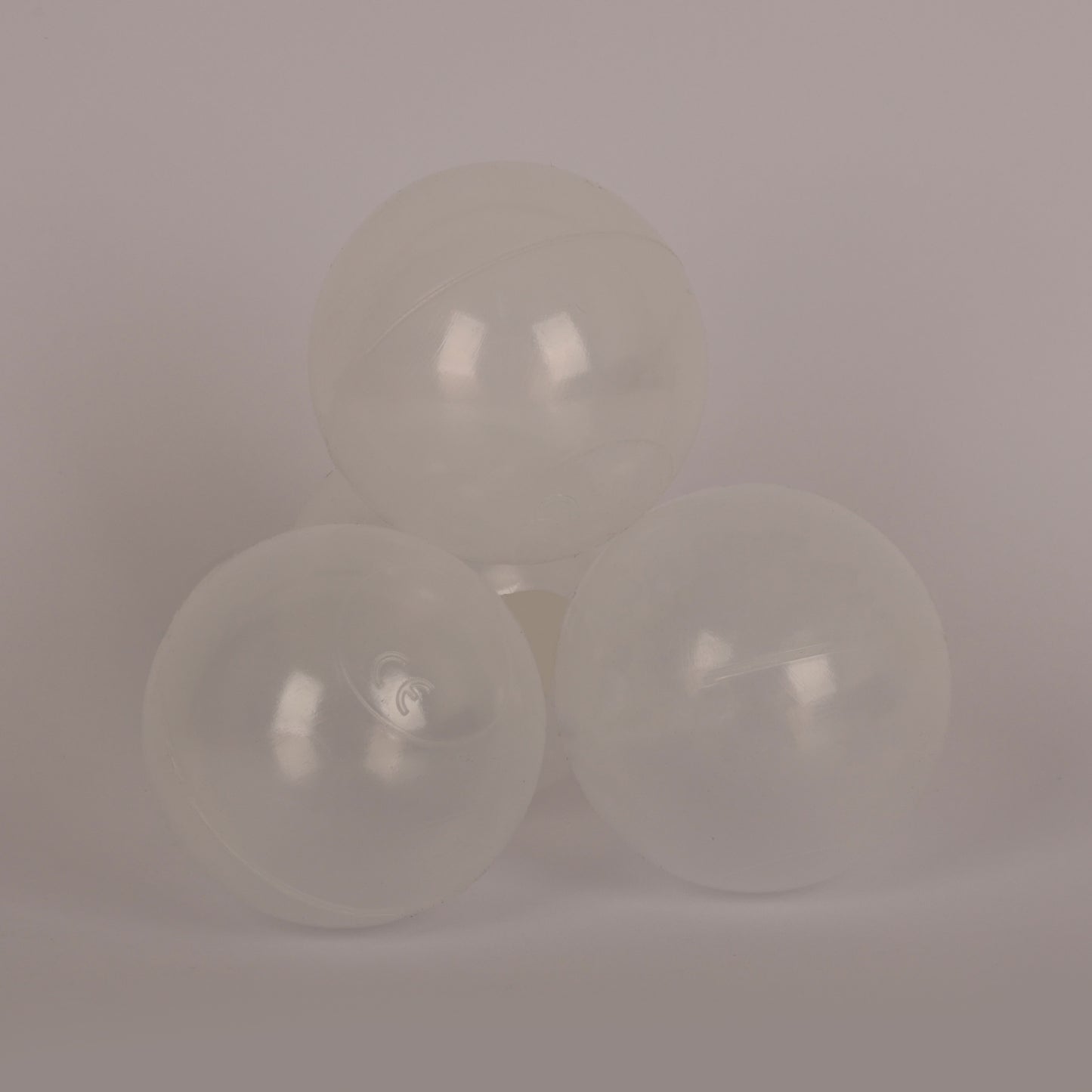 70MM x 1500PCS Soft Play Balls for Ball Pits - Mint/White/Transparent