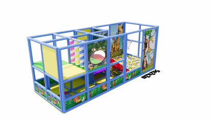 Indoor Soft Play Area & Soft Playground - 5x2x2M SPE-522-42