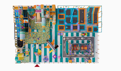AeroHorizon Bespoke Multi-Level Commercial Soft Play System