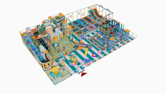 AeroHorizon Bespoke Multi-Level Commercial Soft Play System