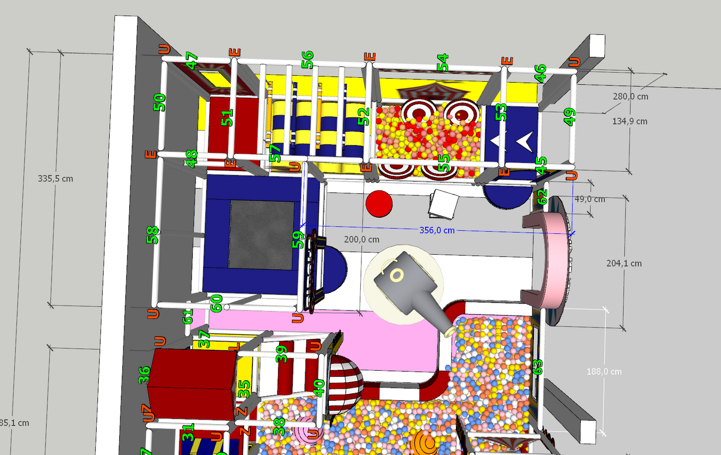 The Big Top Circus Themed Commercial Indoor Soft Play System