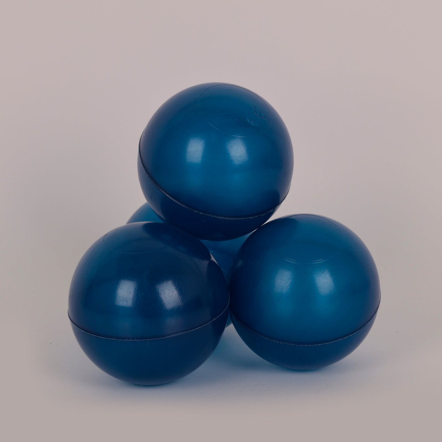 70MM x 1500PCS Soft Play Balls for Ball Pits - Dark Blue/Mint/White