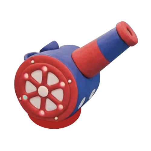 Mortar Ball Cannon for Playgrounds