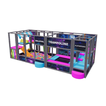 Indoor Dual Level Structure Soft Play Area - AVATAR