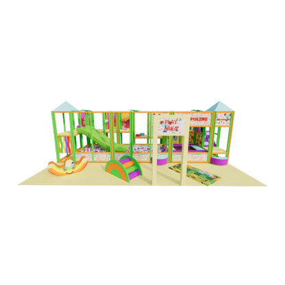 Indoor Playground with Toddler Toys Front Garden