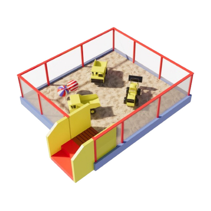 Sand Box Playground for Children - 300x100x300 cm