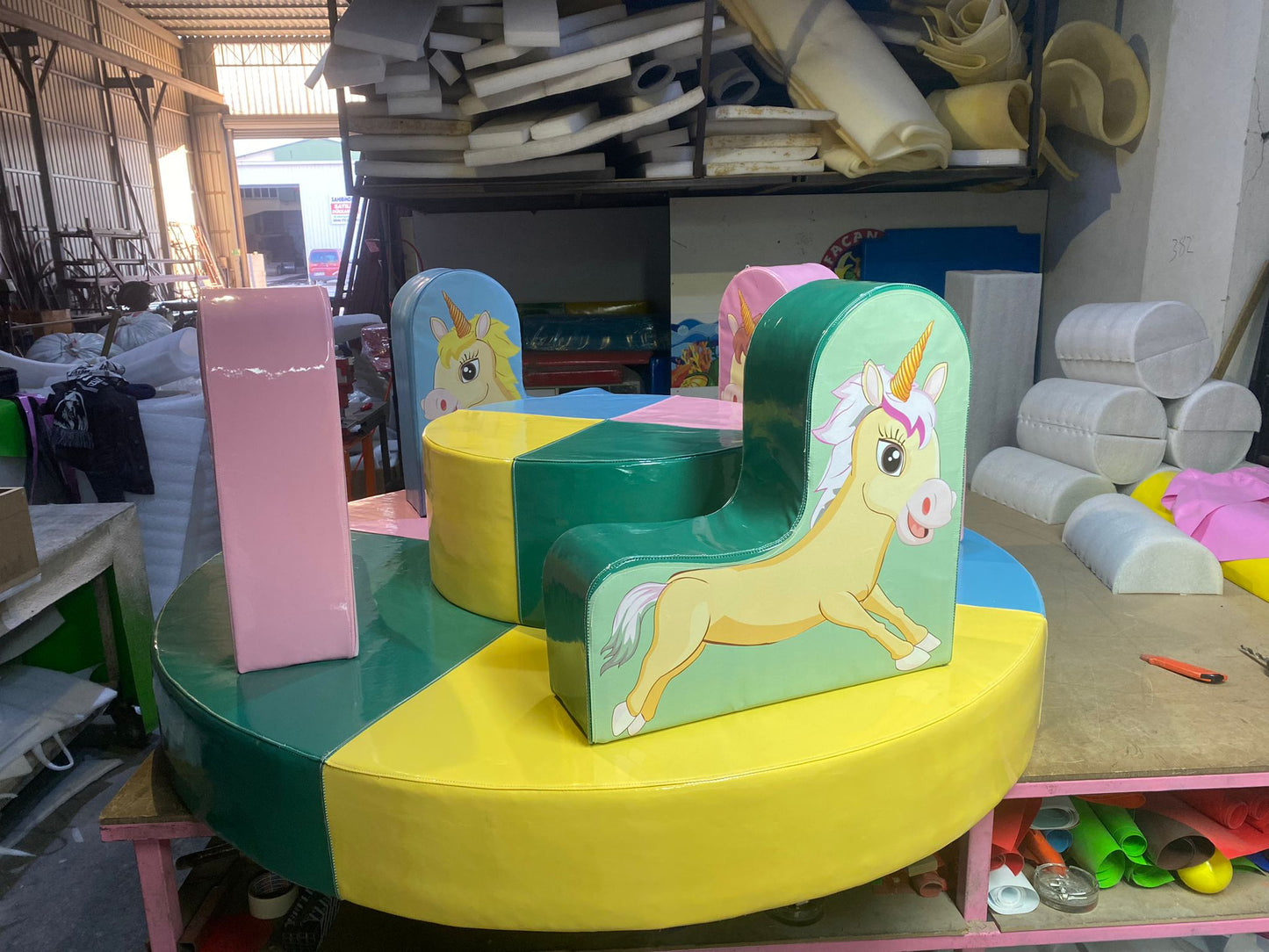 Soft Carousel with Multiple Colours