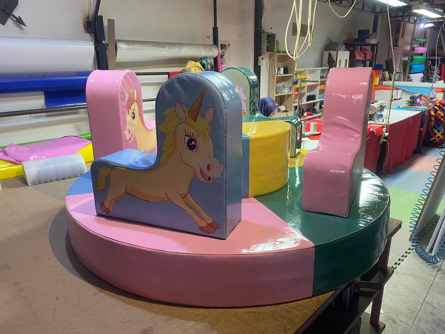 Soft Carousel with Multiple Colours