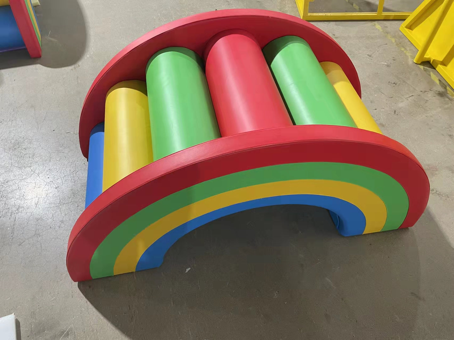 Rainbow Stairs Soft Play Equipment for Young Children