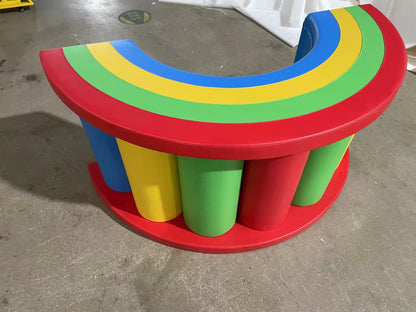 Rainbow Stairs Soft Play Equipment for Young Children