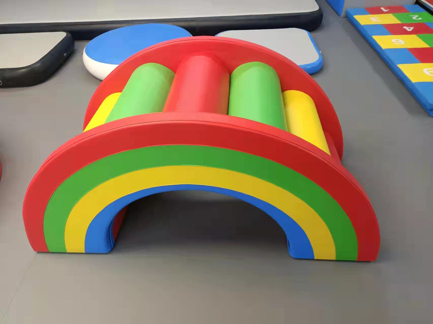 Rainbow Stairs Soft Play Equipment for Young Children