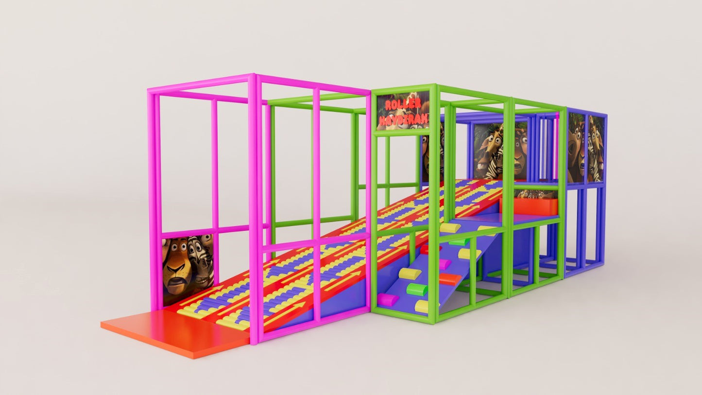 Soft Play Roller Slide